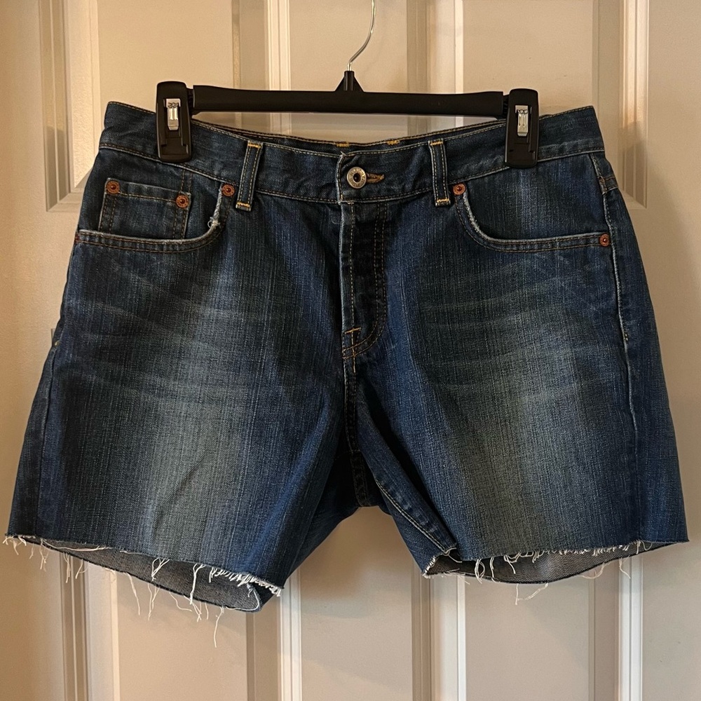 Lucky Brand Dark Blue Denim Shorts